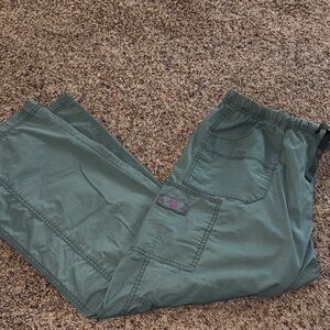 Women's Green Scrub pants